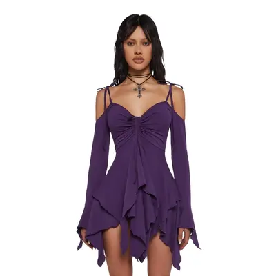 F is For Fairies Handkerchief Dress - Violet