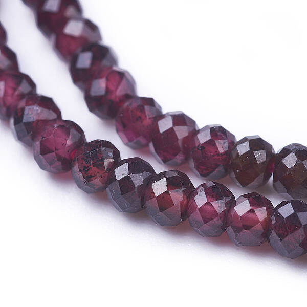 Natural Garnet Beads Strands