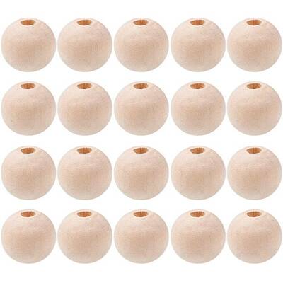 Unfinished Wood Beads