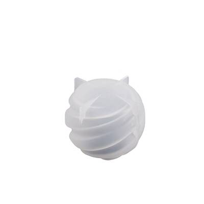 Twisted Ball Scented Candle Food Grade Silicone Molds