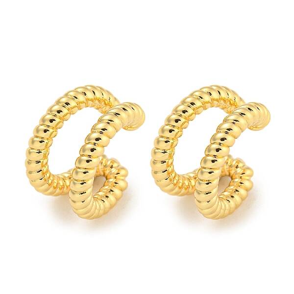 Brass Cuff Earrings for Women