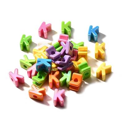 UV Plating Opaque Acrylic Beads