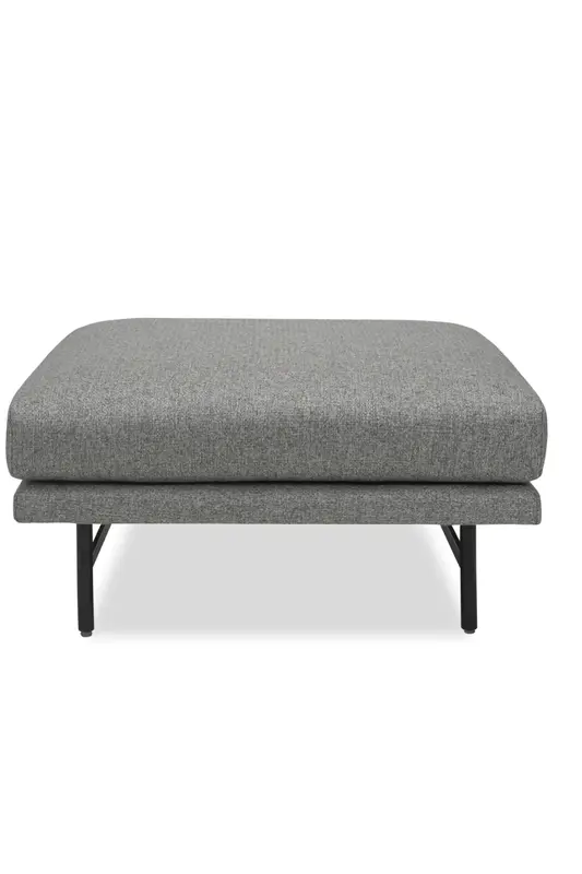 Gray Upholstered Ottoman | Liang & Eimil Mossi