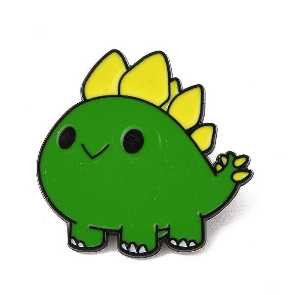 Cartoon Dino Alloy Brooches