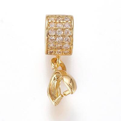 Brass Ice Pick Pinch Bails
