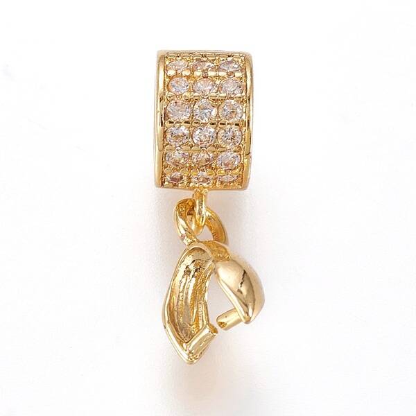 Brass Ice Pick Pinch Bails