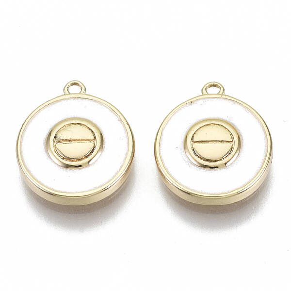 Brass Enamel Charms