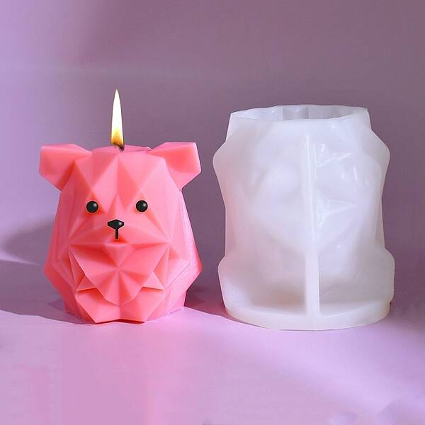 Origami Style DIY Silicone Candle Molds