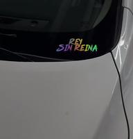 Rey Sin Reina sticker - High quality material