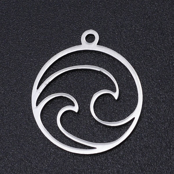 Non-Tarnish 201 Stainless Steel Laser Cut Pendants