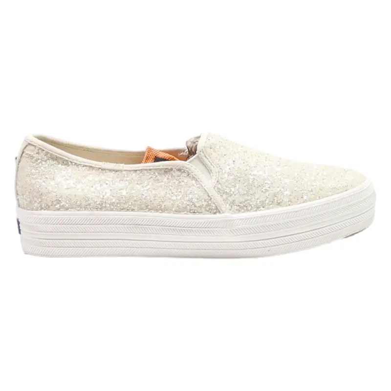 KEDS Platform Pump Shoes Cream Synthetic Womens UK 6