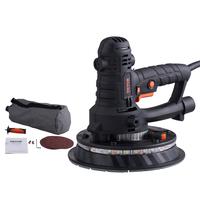 VEVOR Drywall Sander, 800W Electric Sander with 12 Sanding Discs, Variable Speed 1200-2300 RPM Wall Sander with Automatic Vac...