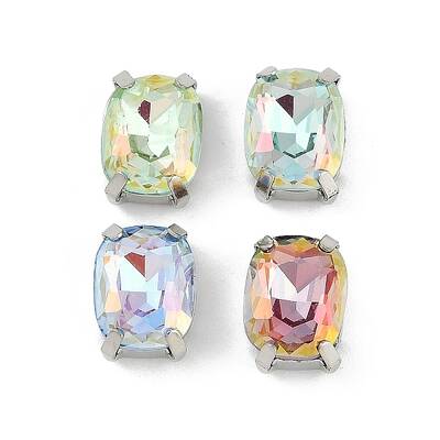 Brass Glass Rhinestone Sew on Rhinestones