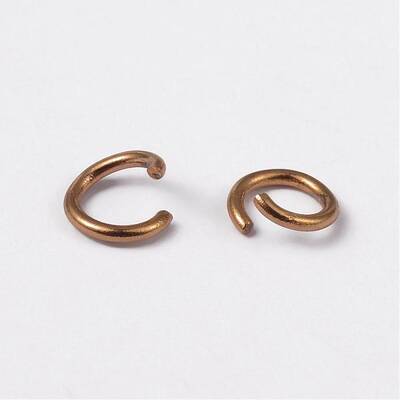 Ion Plating(IP) 304 Stainless Steel Open Jump Rings