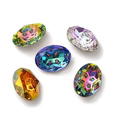 K9 Glass Rhinestone Cabochons