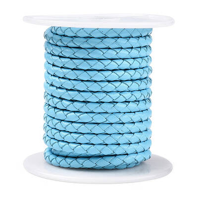 Braided Cowhide Leather Cord
