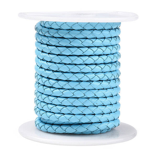 Braided Cowhide Leather Cord