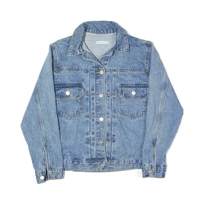 COBALT BLUE Jacket Blue Denim Womens M