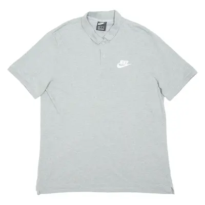 NIKE Mens Polo Shirt Grey XL