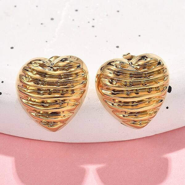 304 Stainless Steel Stud Earrings