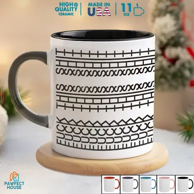 Pawfect House - Hidden Message 11oz Coffee Mug, Gag Gifts Funny, Ceramic Tea Cup Gift For Friends, Family, Funny Office Gifts...