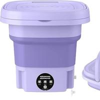 Portable Washer/Dryer 9L Combo for Baby Clothes, Underwear, Camping & Travel