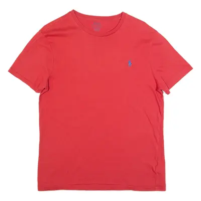 POLO RALPH LAUREN Mens T-Shirt Red M