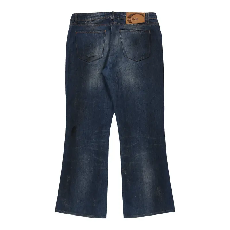 Just Cavalli Jeans - 34W UK 12 Dark Wash Cotton