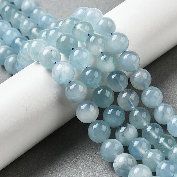 Natural Aquamarine Beads Strands