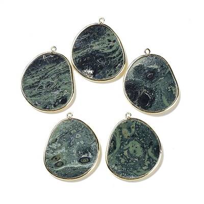Natural Rhyolite Jasper Pendants