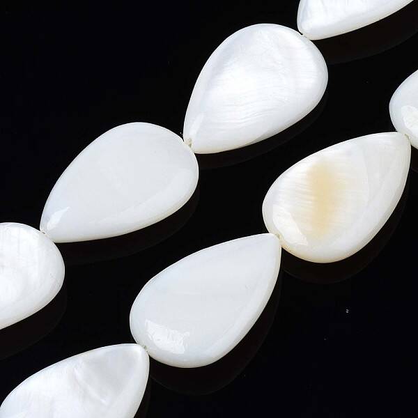 Natural Sea Shell Beads Strands