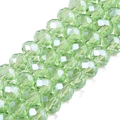 Electroplate Glass Beads Strands
