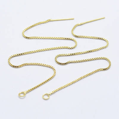 Brass Stud Earring Findings