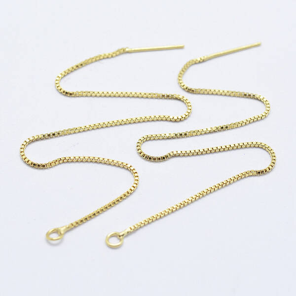 Brass Stud Earring Findings