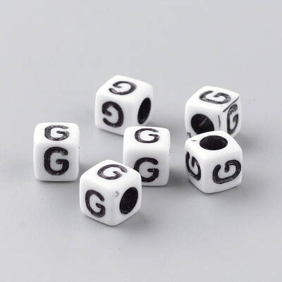 Opaque Acrylic Beads