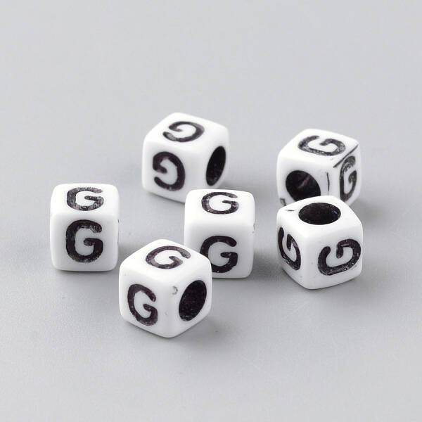 Opaque Acrylic Beads