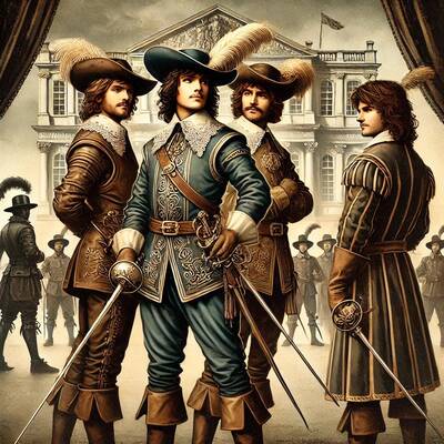 The three musketeers by Alexandre Dumas and Auguste Maquet AUDIOBOOK