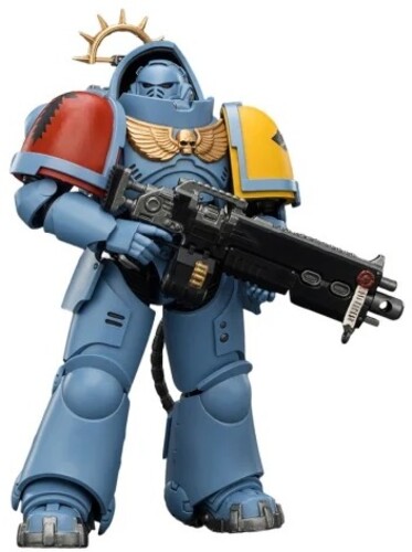 Warhammer 40K: Space Marine - Space Wolves: Heavy Intercessor with Heavy Bolt Rifle & Bolt Pistol Game Edition 1/18 Action Fi...