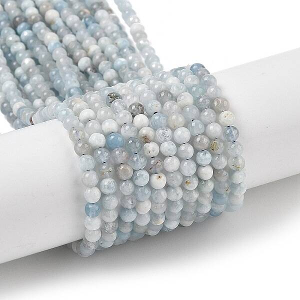 Natural Aquamarine Beads Strands