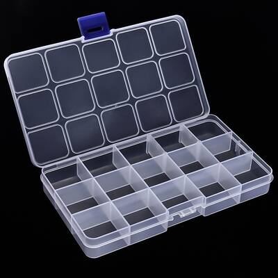 Plastic Bead Storage Container
