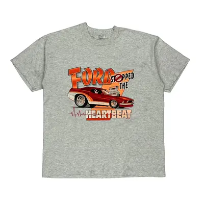 Ford Unbranded Graphic T-Shirt - XL Grey Cotton