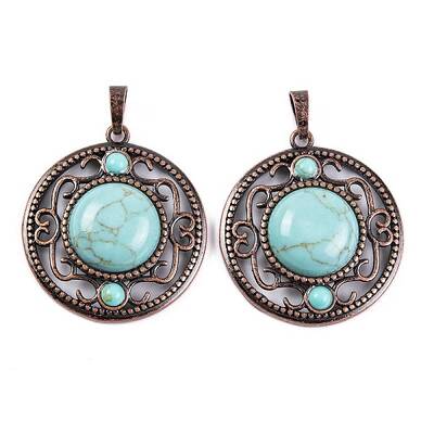 Synthetic Turquoise Pendants