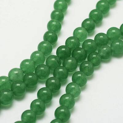 Natural Green Aventurine Bead Strands