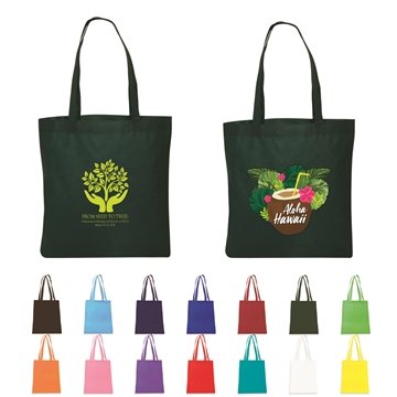 200 Promotional Non-Woven Value Tote Bag - Recycled Content & ...