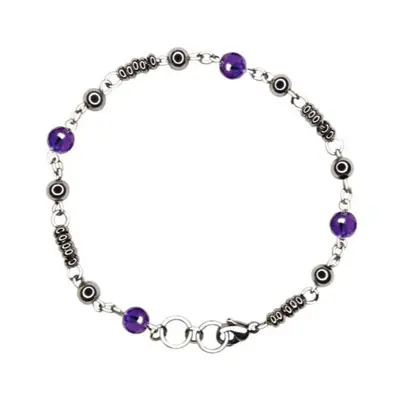 Amethyst Gemstone Bracelet | Size: 7