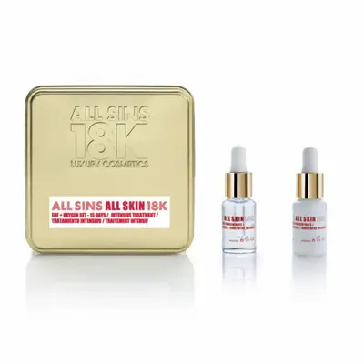 All Sins 18k All Skin Efg Oxygen 15 days intensive treatment 2 pieces