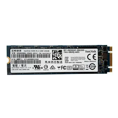 Dell K0GGC | 256GB Triple-Level Cell SATA 6Gb/s M.2 2280 Solid State Drive for Latitude Notebook