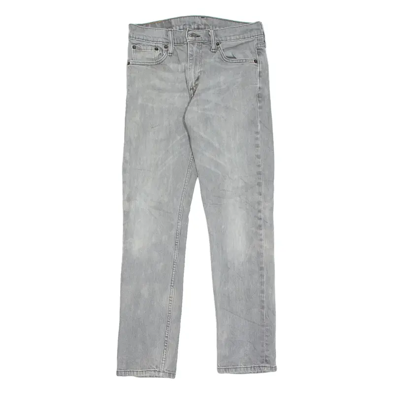 LEVI'S 511 Jeans Mens Grey Slim Straight W30 L30