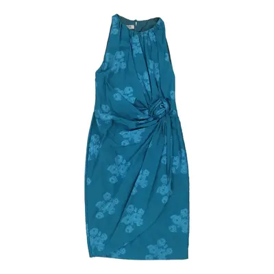Cheap & Chic Moschino Sheath Dress - Medium Teal Polyamide | Size: medium