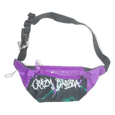 CRAZY BANANA Womens Bum Bag Black